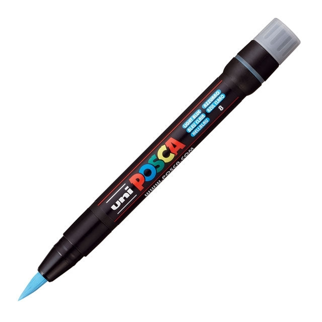 Paint Marker, PCF-350 Brush Tip, Light Blue