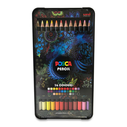 Posca Colored Pencil Set of 36 Box