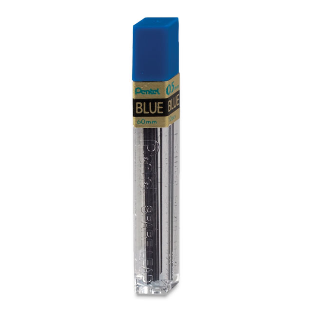 Lead Refills, Pkg of 12 Blue 0.5 mm 