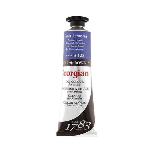 Daler-Rowney Georgian Oil Colors - French Ultramarine, 38 ml,