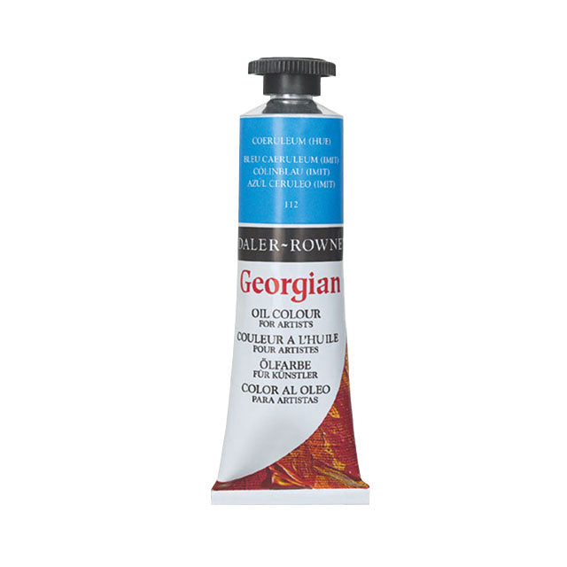 Daler-Rowney Georgian Oil Colors - Coeruleum Hue, 38 ml,