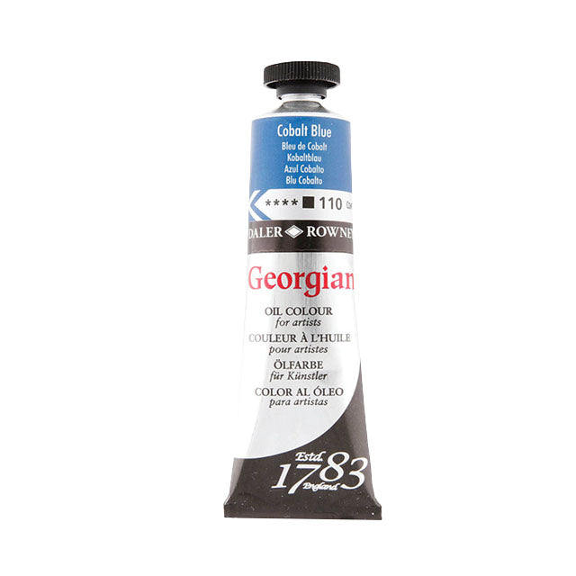 Daler-Rowney Georgian Oil Colors - Cobalt Blue, 38 ml,