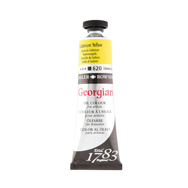 Daler-Rowney Georgian Oil Colors - Cadmium Yellow, 38 ml,