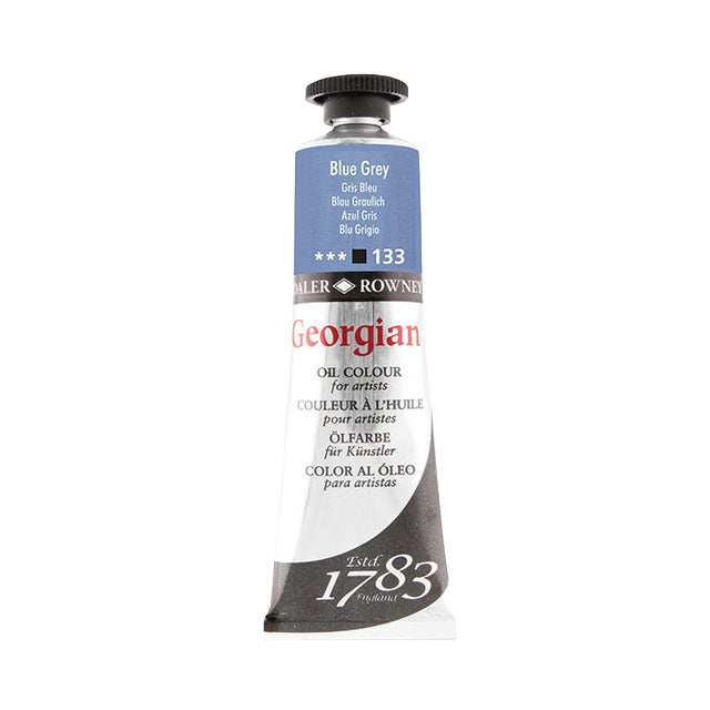 Daler-Rowney Georgian Oil Colors - Blue Grey, 38 ml,