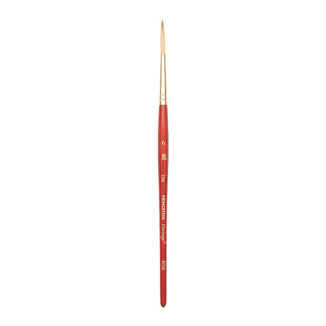 Synthetic Sable Liner, Size 6