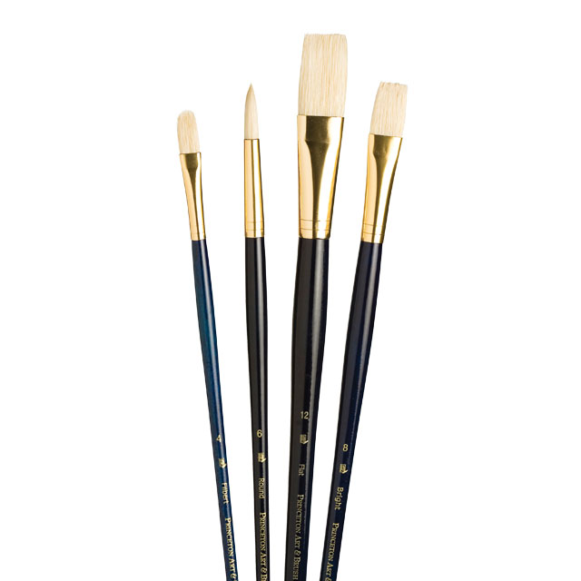 Set of 4 Bristle Brushes (No. 9131)