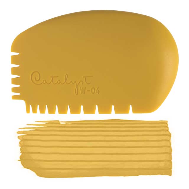 Princeton Catalyst Silicone Wedge, No. 4, Gold