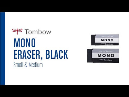 Tombow Mono Eraser, Black, Small, 5 Pack