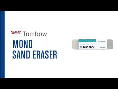 Tombow Mono Sand Colored Pencil Eraser, 2 Pack