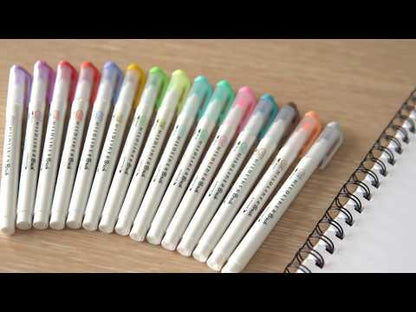 Zebra Mildliner Desktop Collection - Double Ended Pen Set of 50