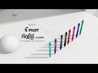 Pilot FriXion Ball Clicker Erasable Pens and Sets