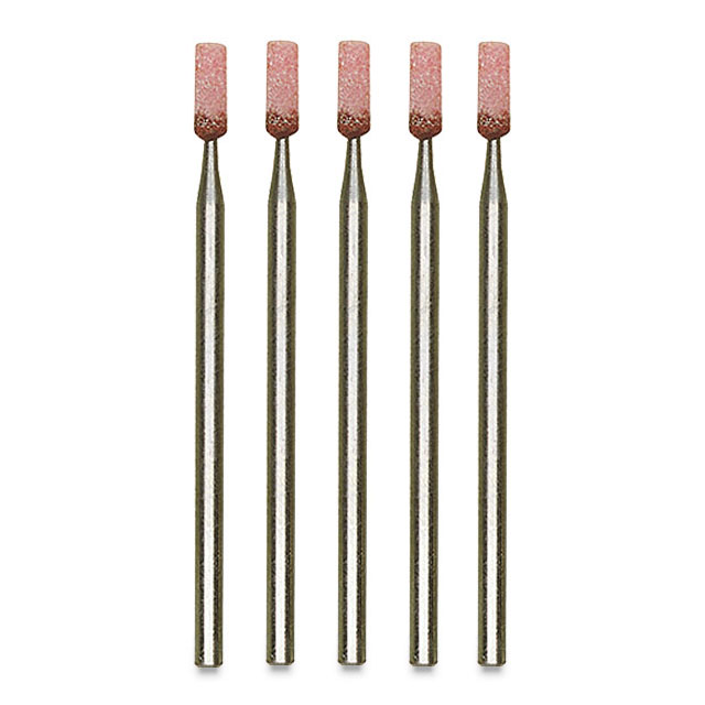 Proxxon Aluminum-Oxide Mounted Points - Cylinder, 5 Pack