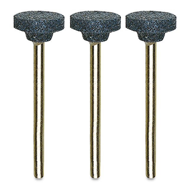 Proxxon Corundum Grinding Bits - Wheel, 3 Pack