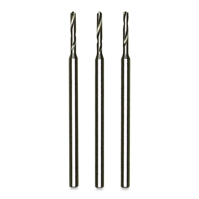 Proxxon Tungsten Vanadium Micro Twist Drills - 3/64", 3 Pack