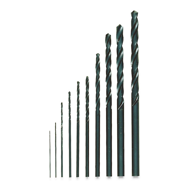 HSS Twist Drill Bits, Set of 10