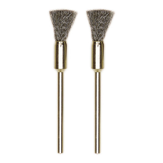 Proxxon Carbon Steel Cleaning Brushes - 5/16", 2 Pack