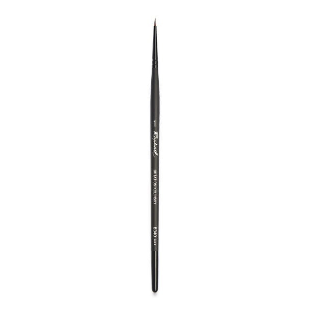 Raphaël Stradivarius Synthetic Kolinsky Sable Brush - Series 8340 Spotter, Size 1