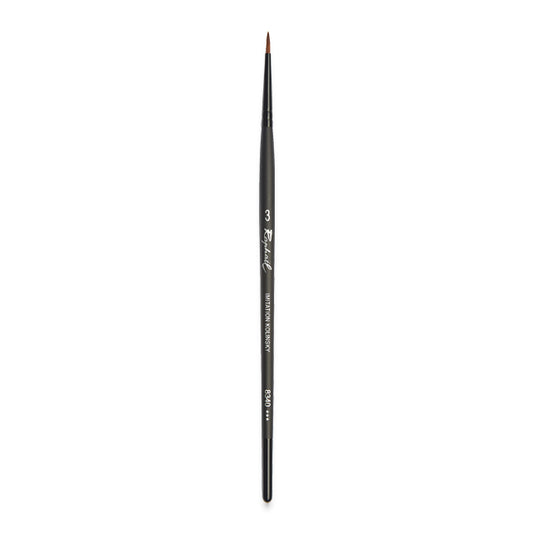 Raphaël Stradivarius Synthetic Kolinsky Sable Brush - Series 8340 Spotter, Size 3