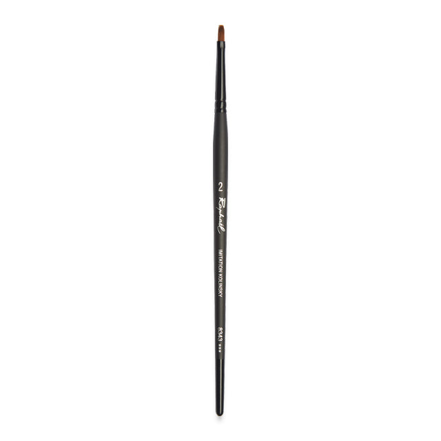 Raphaël Stradivarius Synthetic Kolinsky Sable Brush - Series 8343 Flat, Size 2