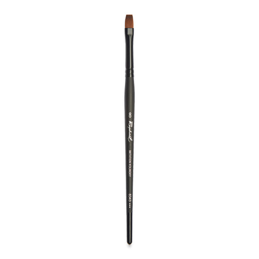 Raphaël Stradivarius Synthetic Kolinsky Sable Brush - Series 8343 Flat, Size 8