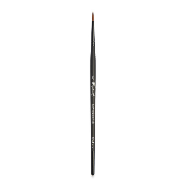 Raphaël Stradivarius Synthetic Kolinsky Sable Brush - Series 8344 Round, Size 0