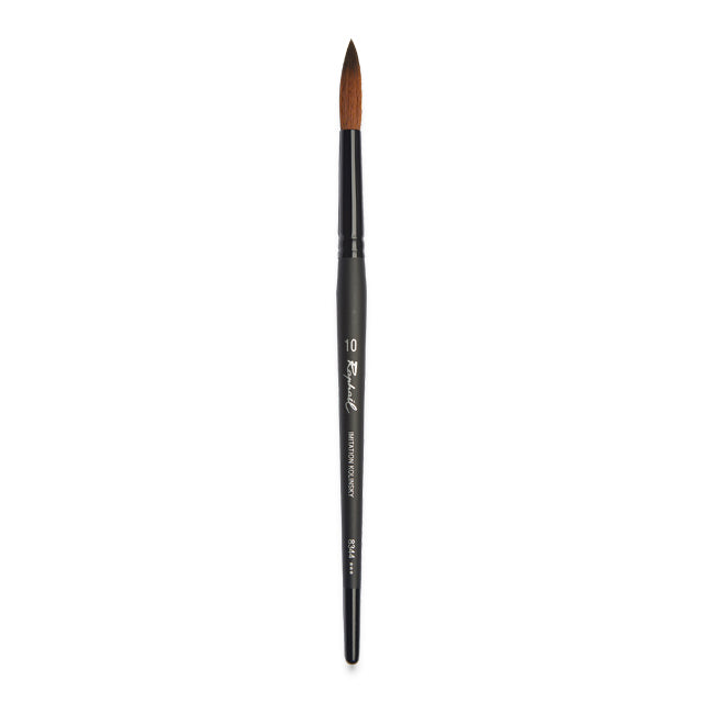 Raphaël Stradivarius Synthetic Kolinsky Sable Brush - Series 8344 Round, Size 10