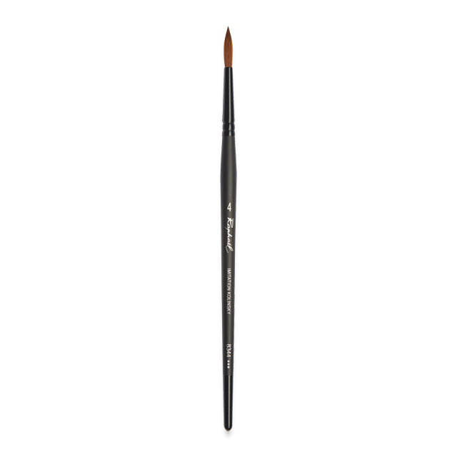 Raphaël Stradivarius Synthetic Kolinsky Sable Brush - Series 8344 Round, Size 4