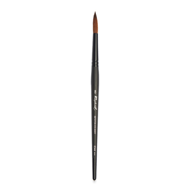 Raphaël Stradivarius Synthetic Kolinsky Sable Brush - Series 8344 Round, Size 8