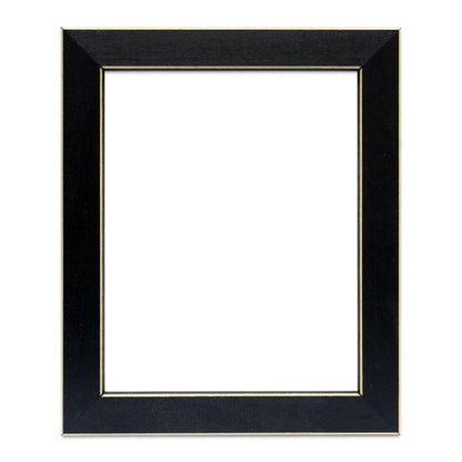 Rustic Creations Etched Edge Black Poplar Frame - 8" x 10"