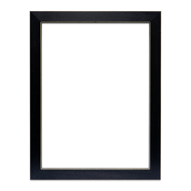 Rustic Creations Etched Edge Black Poplar Frame - 12" x 16"