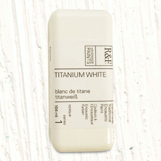 R&F Encaustic Paint - Titanium White, 104 ml