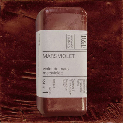 R&F Encaustic Paint - Mars Violet, 104 ml