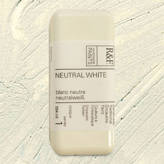 R&F Encaustic Paint - Neutral White, 104 ml