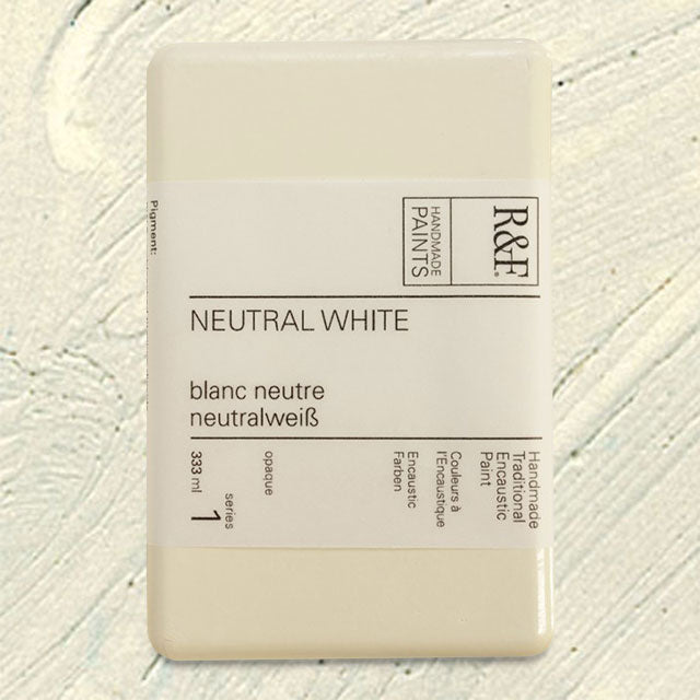 R&F Encaustic Paint - Neutral White, 333 ml