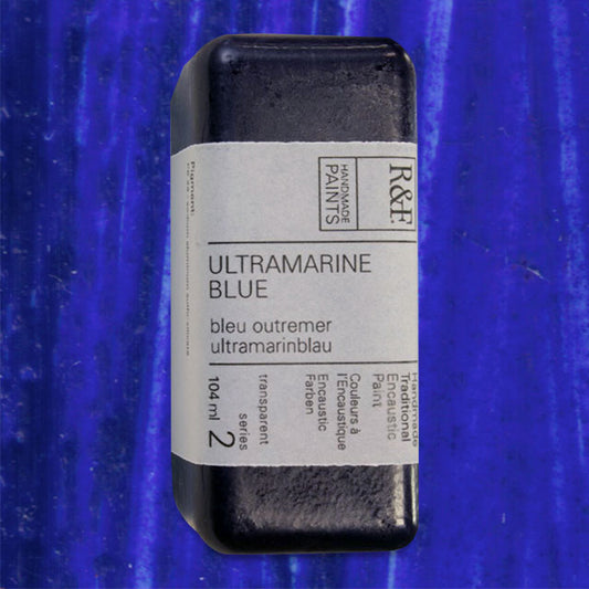 R&F Encaustic Paint - Ultramarine Blue, 104 ml