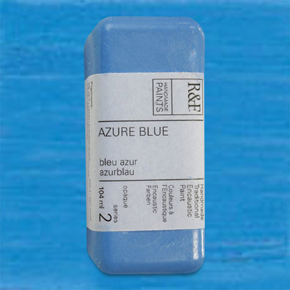 R&F Encaustic Paint - Azure Blue, 104 ml