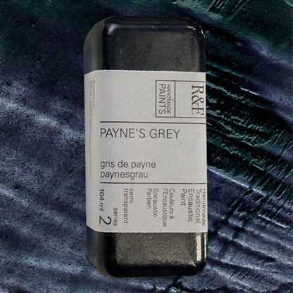 R&F Encaustic Paint - Payne's Grey, 104 ml