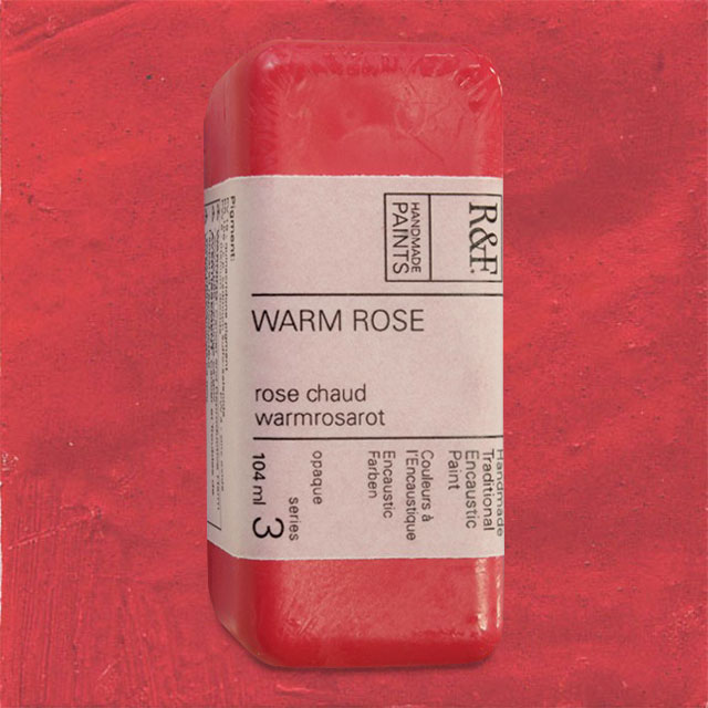 R&F Encaustic Paint - Warm Rose, 104 ml