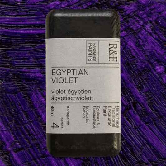 R&F Encaustic Paint - Egyptian Violet, 40 ml