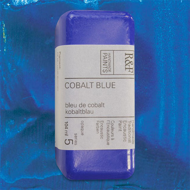 R&F Encaustic Paint - Cobalt Blue, 104 ml