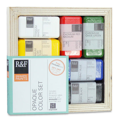 R&F Encaustic Opaque Color Set 