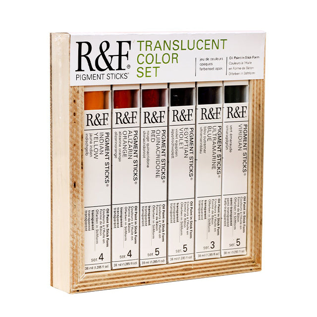 R&F Pigment Sticks - Translucent 6 Color Set