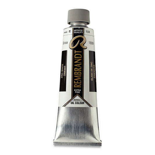 Rembrandt Artists' Oil Color, Zinc White, 150 ml.