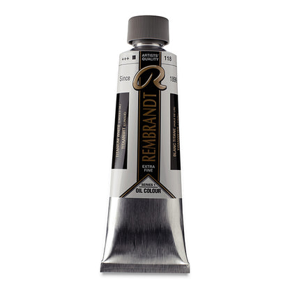 Rembrandt Artists' Oil Color, Titanium White (Linseed), 150 ml.