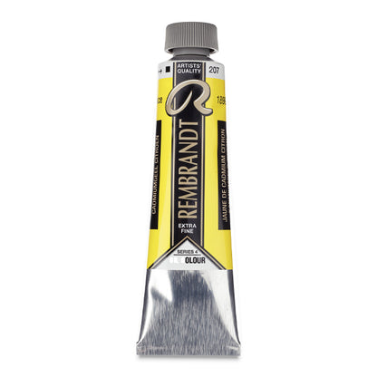 Rembrandt Artists' Oil Color, Cad Yellow Lemon, 40 ml.