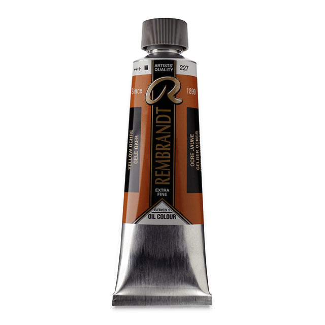 Rembrandt Artists' Oil Color, Yellow Ochre, 150 ml.