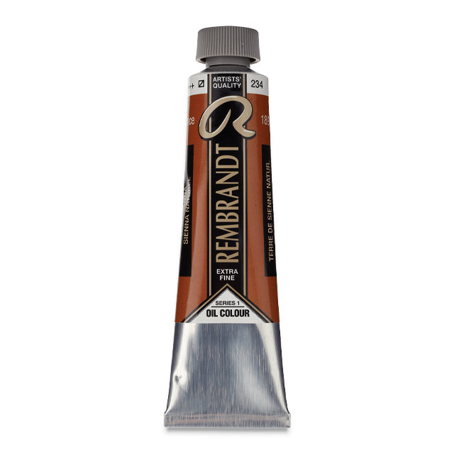 Rembrandt Artists' Oil Color, Raw Sienna, 40 ml.