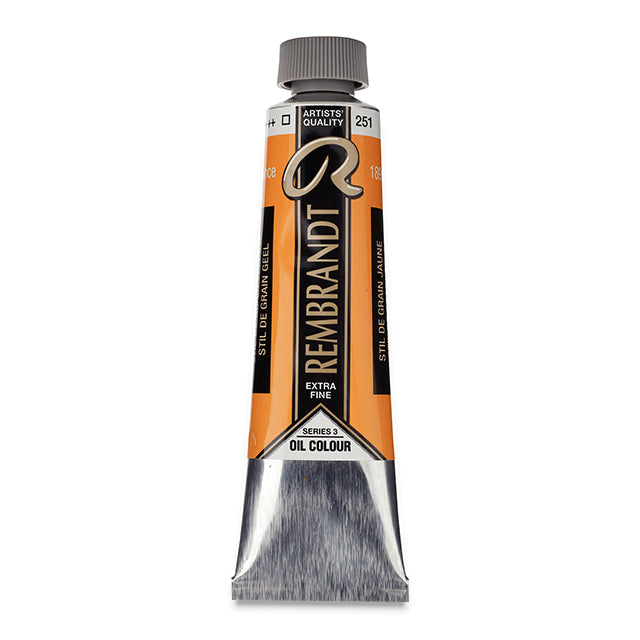 Rembrandt Artists' Oil Color, Sil de Grain Yellow, 40 ml.