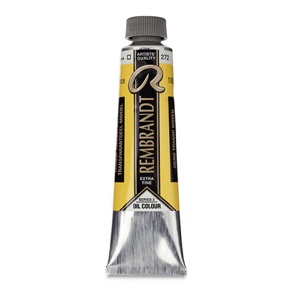 Rembrandt Artists' Oil Color, Transparent Yellow Medium, 40 ml.