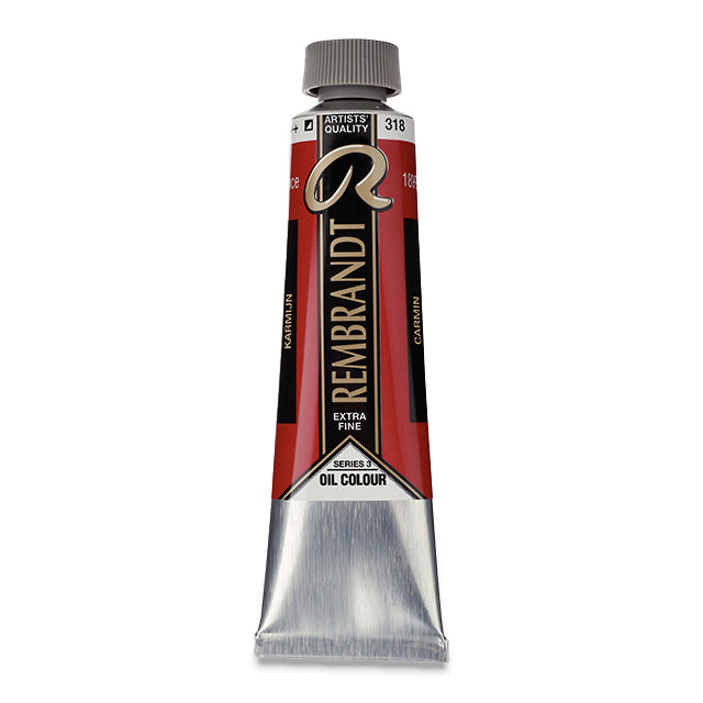 Rembrandt Artists' Oil Color, Carmine, 40 ml.